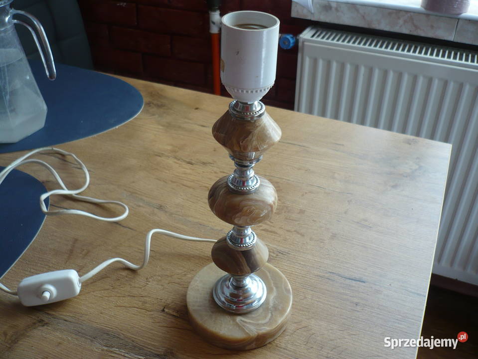 Lampka Retro Marmur Antyki