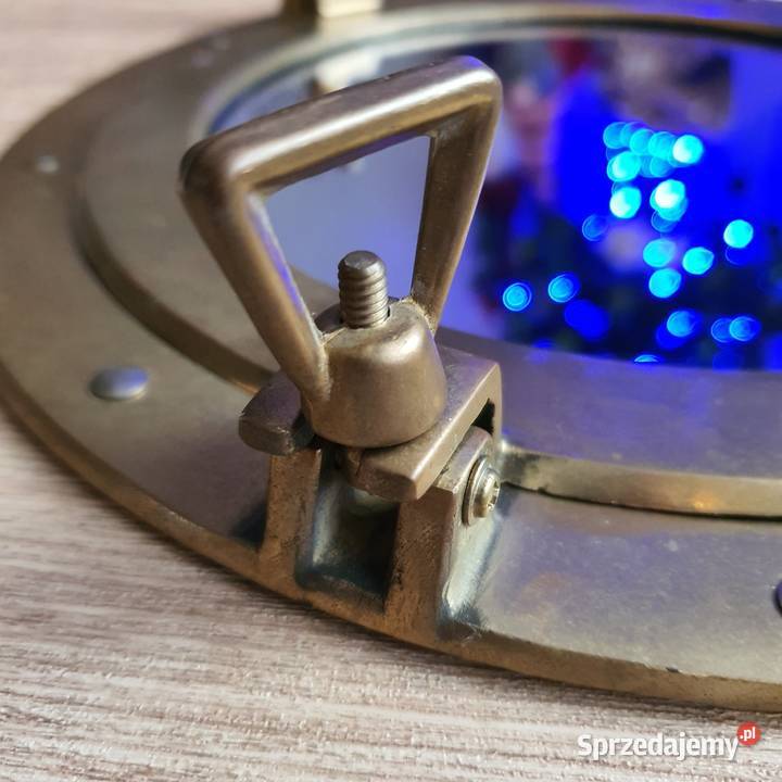 Bulaj lustro okrętowe mosiądz Nowa Sól