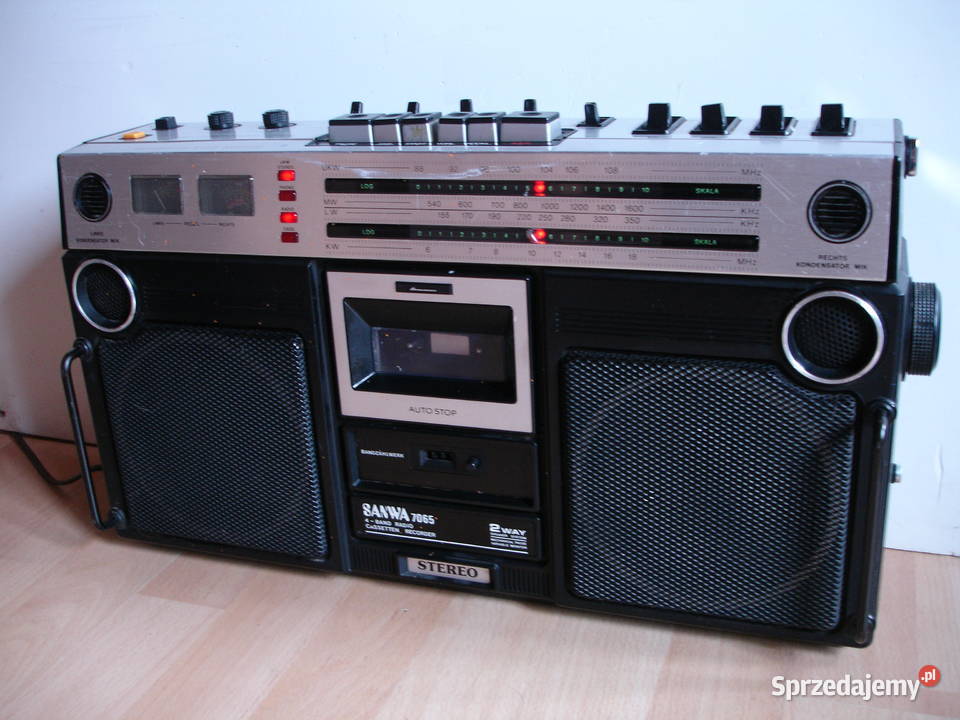 Radiomagnetofon SANWA 7065 Radioodtwarzacze Zielona Góra sprzedam