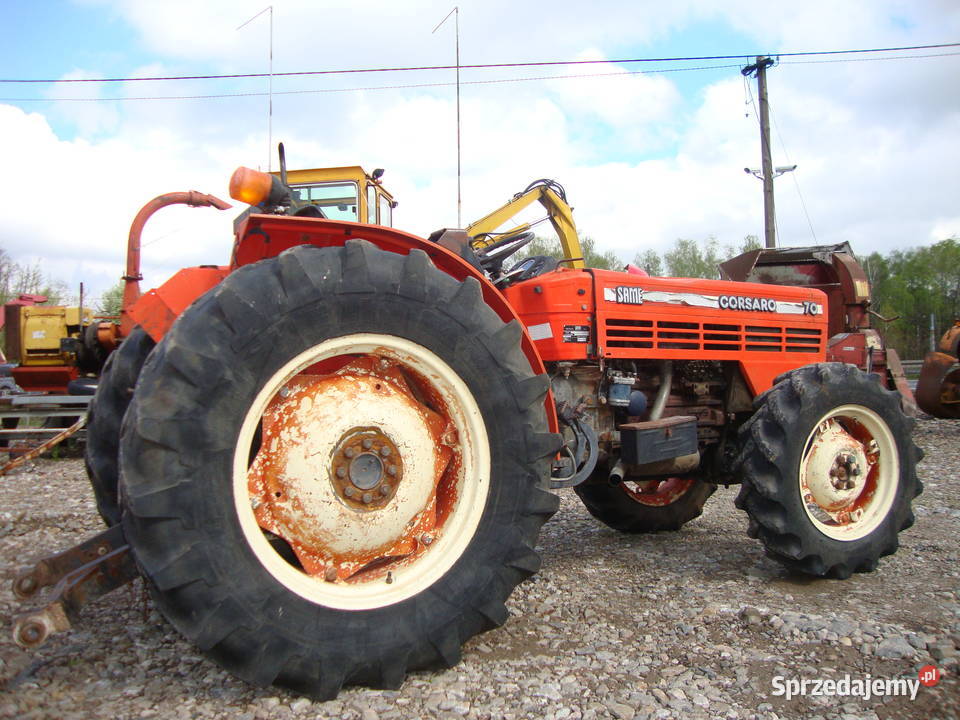 Same Corsaro 70 ciągnik sadowniczy ogrodniczy Czaplinek