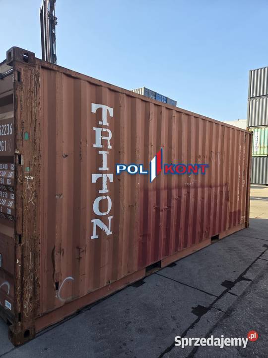 Kontener Morski 20 DV 6 metrowy używany POLKONT mazowieckie sprzedam