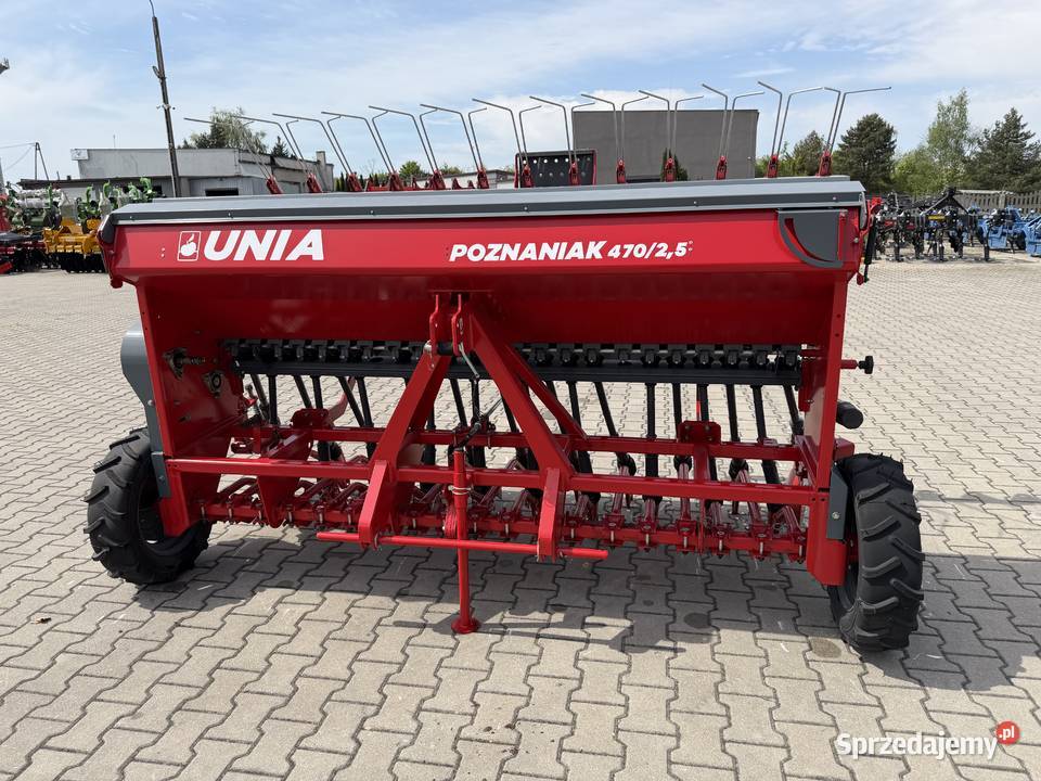 Mechaniczny siewnik zbożowy Poznaniak 47025 Opatówek