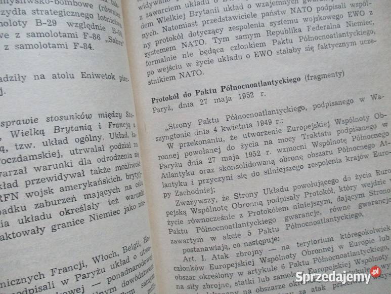 NATOKronika fakty dokumenty polityka wojskowość militaria, broń, wojskowość łódzkie Łódź