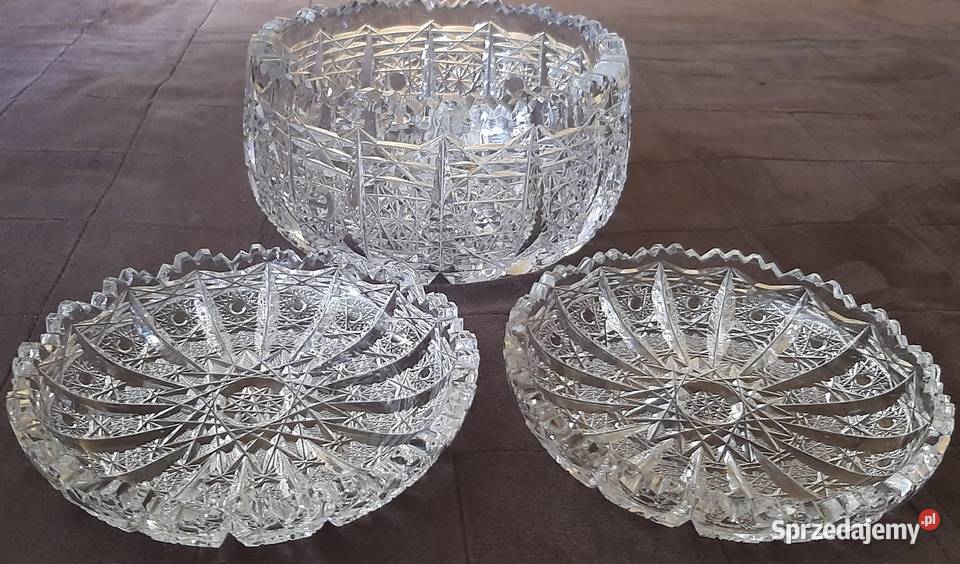 3 kryształowe pokemniki Łódź sprzedam