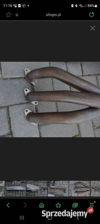 BMW K 1600 tłumik kolektor stopka wydech stelaż Nowy Tomyśl