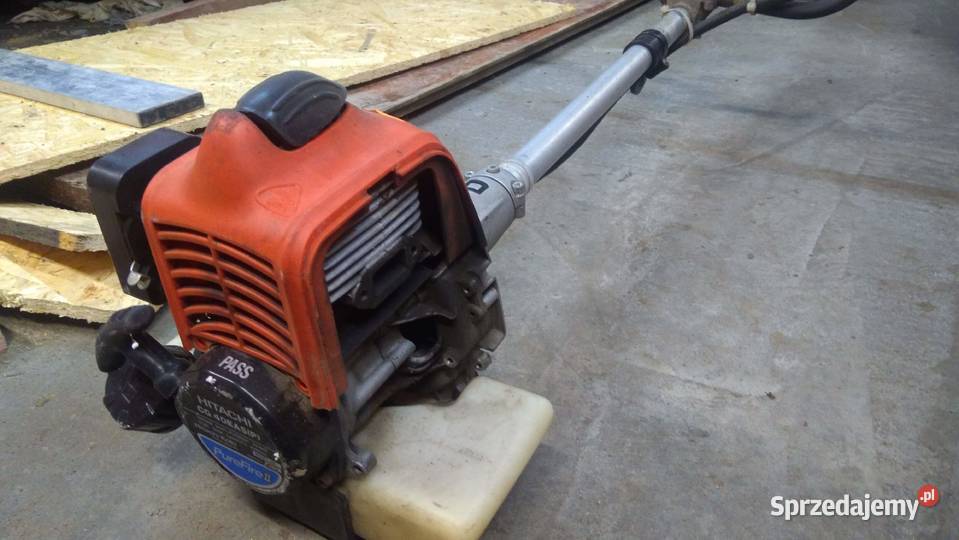 Uszkodzona kosa spalinowa Hitachi Narzędzia ogrodnicze Wrocław sprzedam