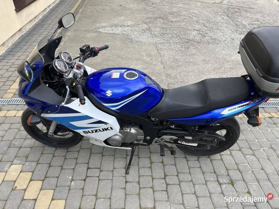 Suzuki GS 500F 2005r kufry Suzuki Wielmoża