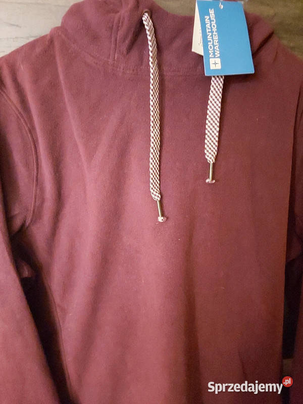 Nowa z metką bluza polarowa z kapturem 42 Rumia