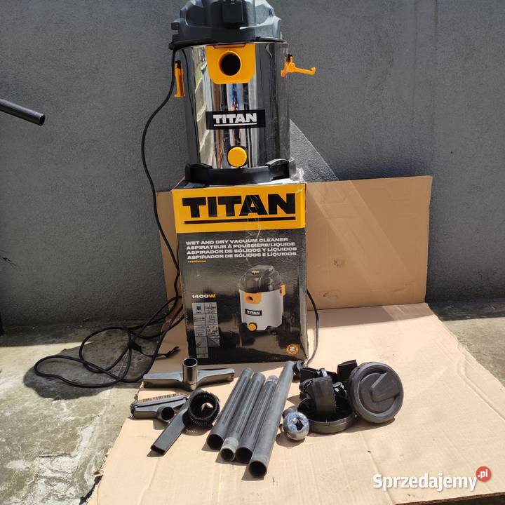 Odkurzacz przemysłowy Titan TTB776VAC 1400 W Pozostałe Zawiercie