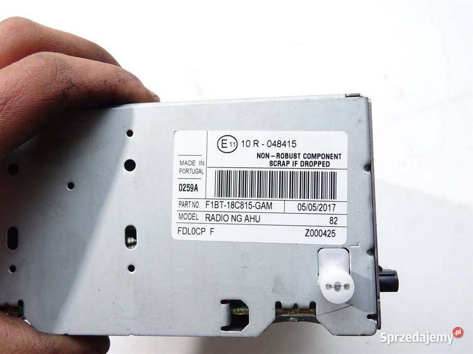 RADIO FORD FOCUS III F1BT18C815GAM ODTWARZACZ