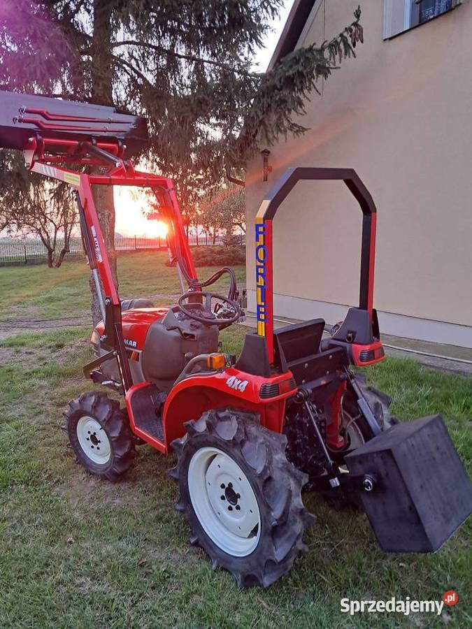 Mini traktorek Yanmar Af15 z Ładowaczem czołowym Traktorki Nowe Miasto Lubawskie