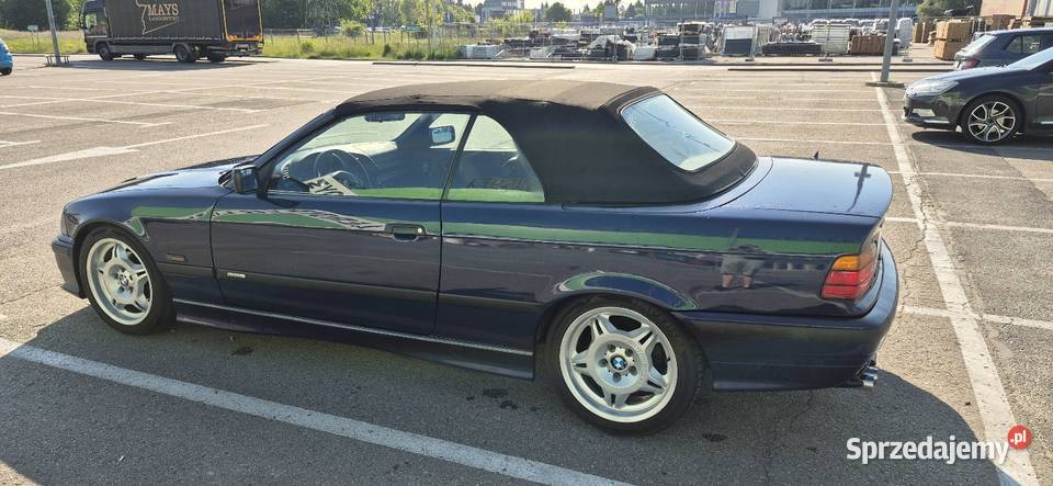 Bmw e36 Cabrio 320i m52 Montrealblau Bez Rdzy mazowieckie Warszawa