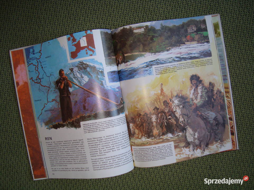 Album Wielkie Rzeki Europy tom I katalog z Poradniki, albumy i reportaże