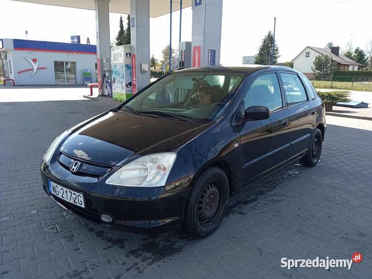 HONDA CIVIC 7 17 CDTI WAŻNE OC I PT 1700cm3 mazowieckie sprzedam