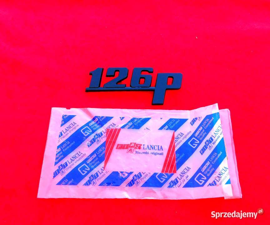 NOWY emblemat znaczek logo Polski Fiat 126p 126 małopolskie