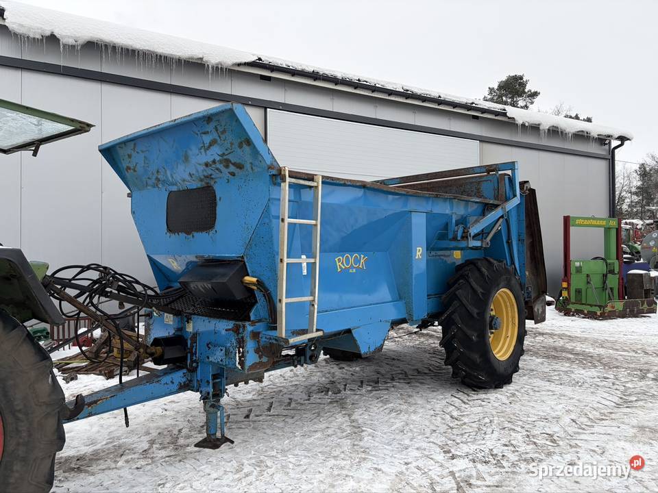 Rozrzutnik obornika Rock 8 ton pionowe walce Myszyniec
