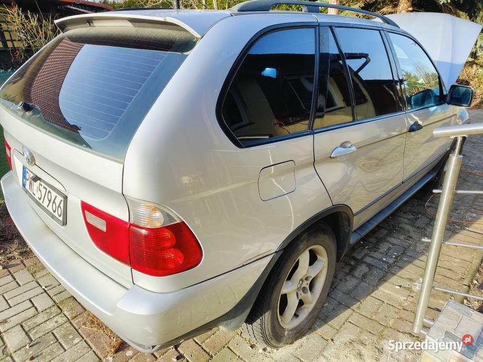 Sprzedam BMW X5 silnik 30 elektrycznie ustawiane fotele wielkopolskie Wolsztyn