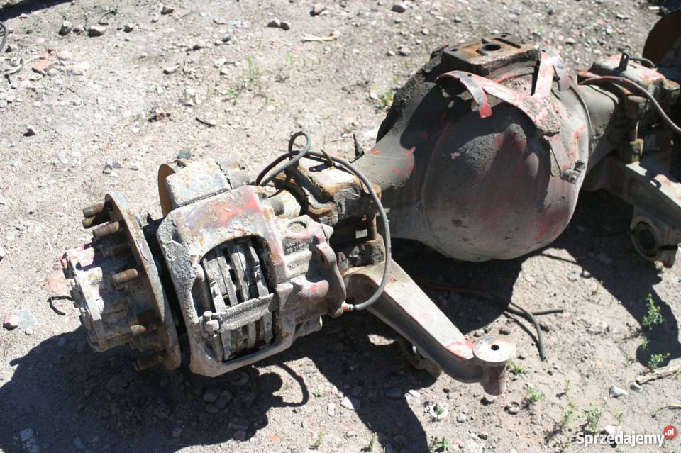 MAN TGA MOST DYFER 3710 KOMPLETNY DEMONTAŻ lubuskie Bieleń