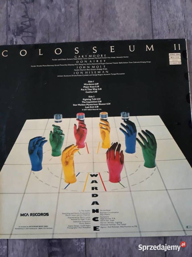 COLOSSEUM II Wardance 1977 Kolekcja własna podkarpackie Rzeszów