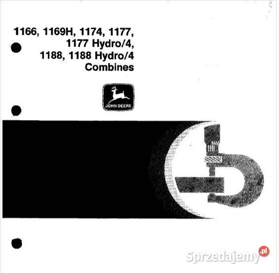 John Deere 1166 1169H 1174 1177 1188 HYDRO świętokrzyskie
