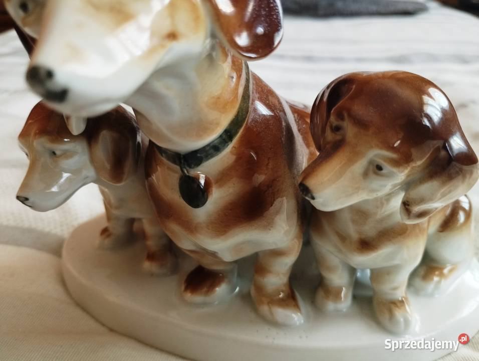 porcelana figurka Grafenthal Carl Scheidig Porcelana i szkło śląskie sprzedam