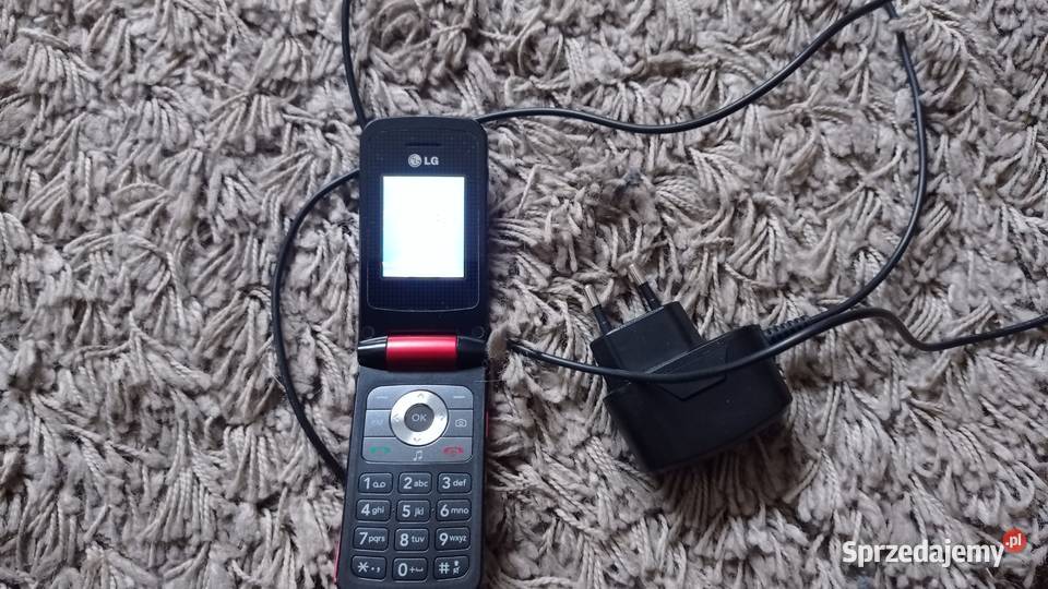 Telefon komórkowy LG GB 220 czerwony