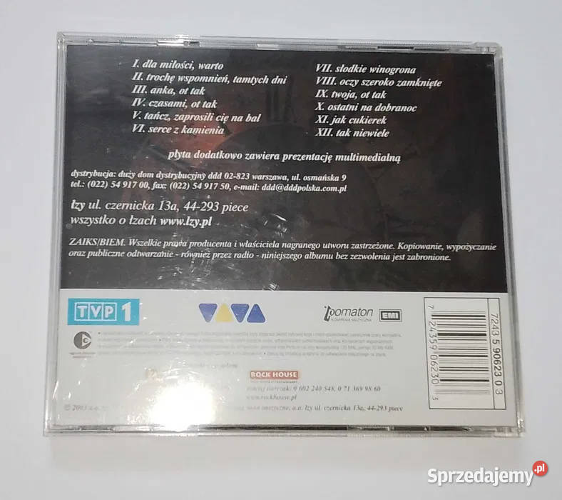Łzy Nie czekaj na jutro CD