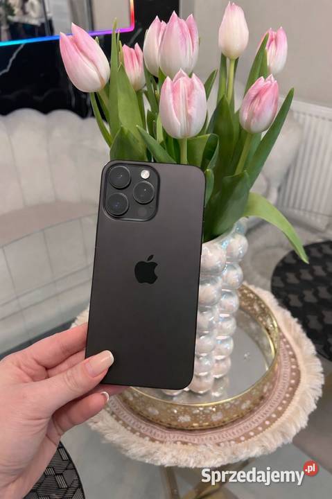 iPhone 15 Pro 256GB Czarny Na gwarancji Stan Nysa
