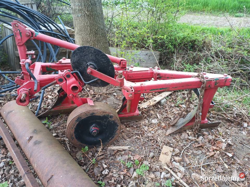 Pług 3 skibowy polski kompletny nieuszkodzony Cedry Wielkie