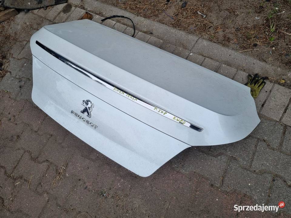 KLAPA TYLNA TYŁ KWED PEUGEOT 508 I KLAPA TYLNA Klapy bagażnika