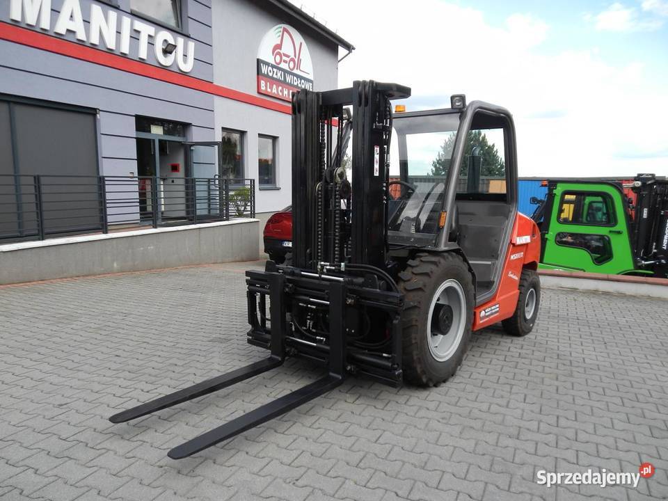 Terenowy wózek widłowy Manitou MSI30T Triplex Mogilany
