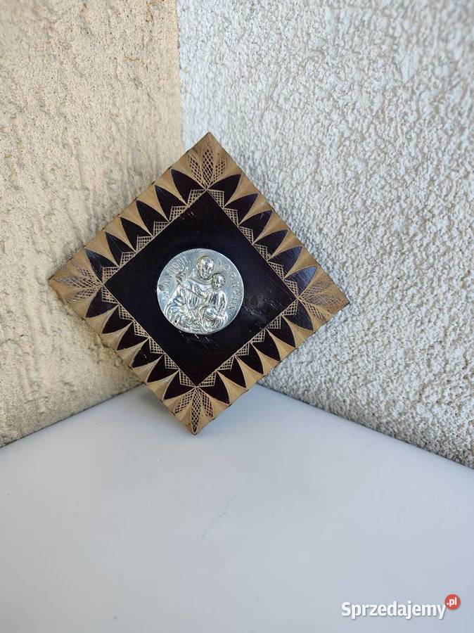 Medal posrebrzany ST ANTONI O P NOBIS Pozostałe Olecko sprzedam