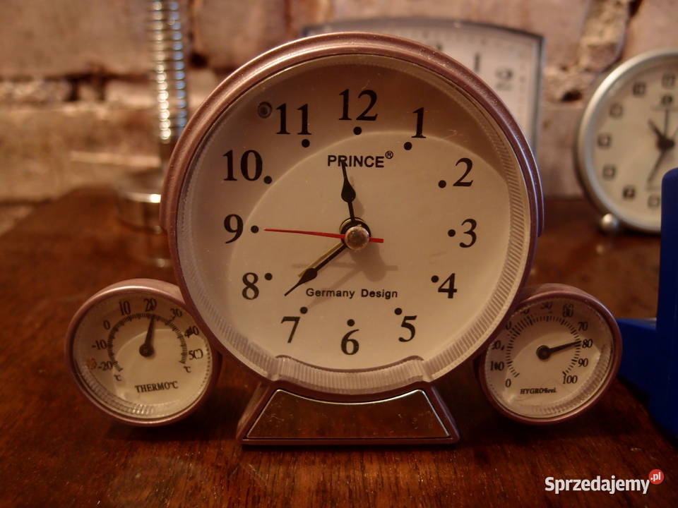 Zegar budzik termometr Cyfrowe i wskazówkowe Łódź