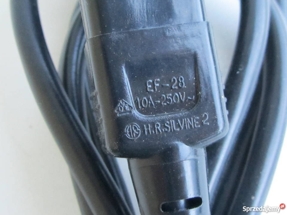 Przewód zasilający komputerowy do monitora kable, taśmy, przedłużacze sprzedam