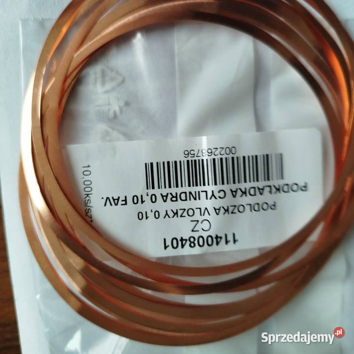 Podkł miedziane cylindra 010 012 014 Skoda Fabia Krosno