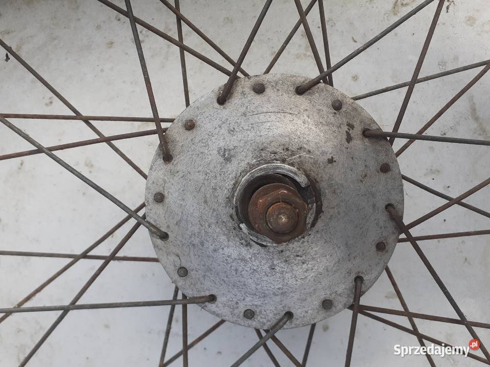 Kolo przednie I obramowka lampy do motoroweru Pozostałe Bierutów