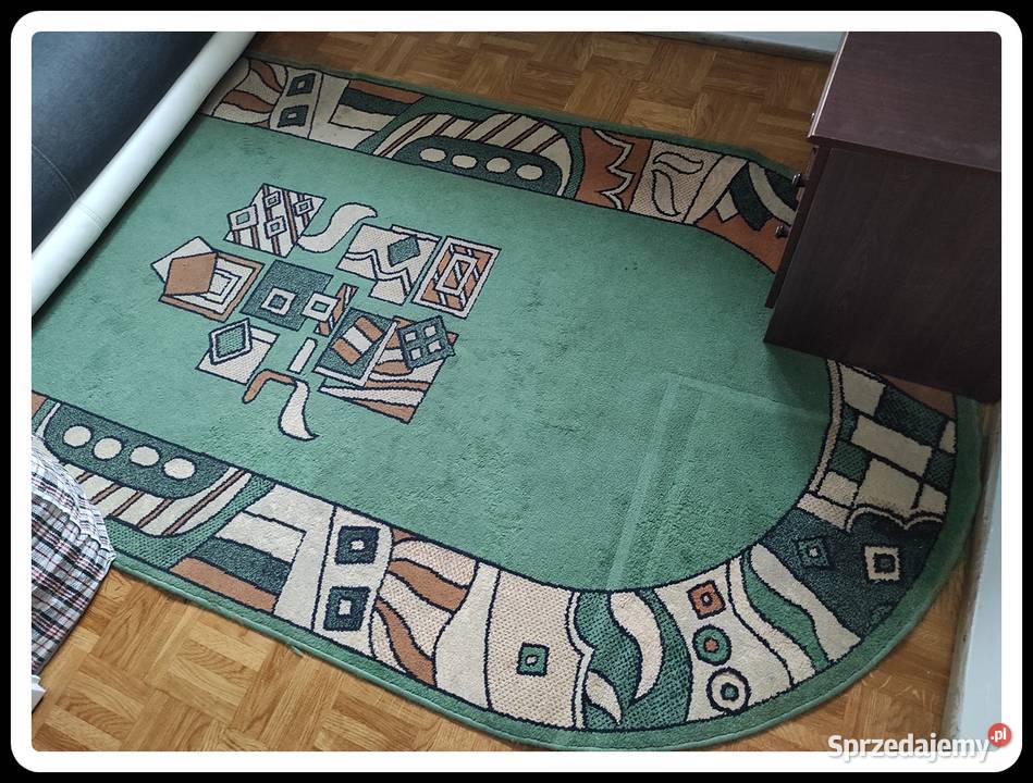 Duży owalny dywan Płock