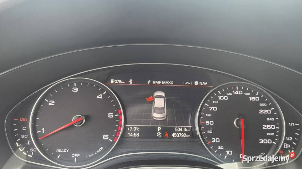 Audi A6 Super Stan zarejestrowane quattro C7 podgrzewane fotele Lębork