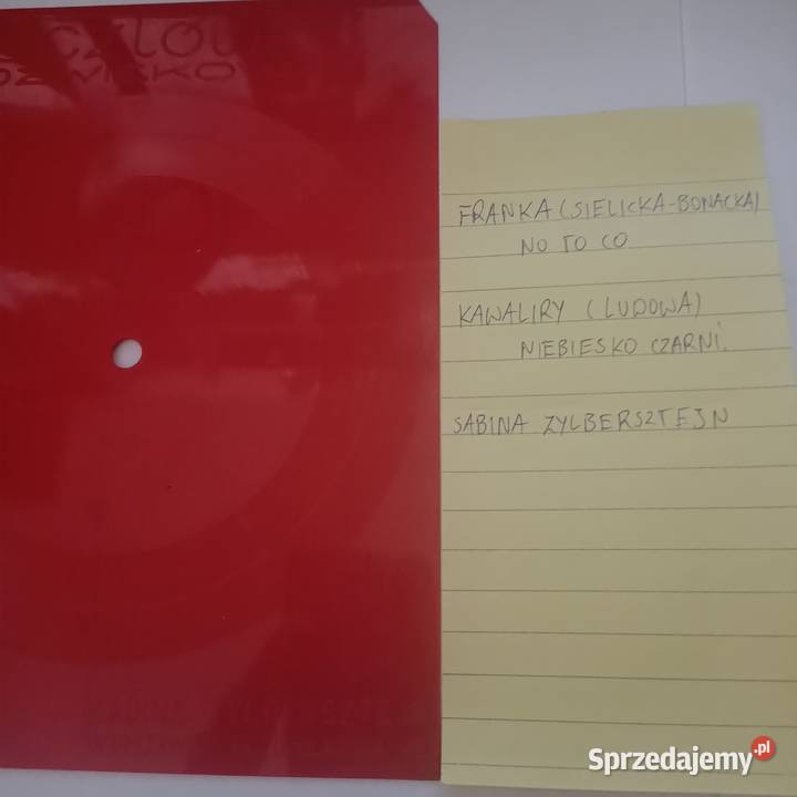 Pocztówka dzwiękowa FRANKA SIELICKA BONACKA płyta winylowa Rybnik