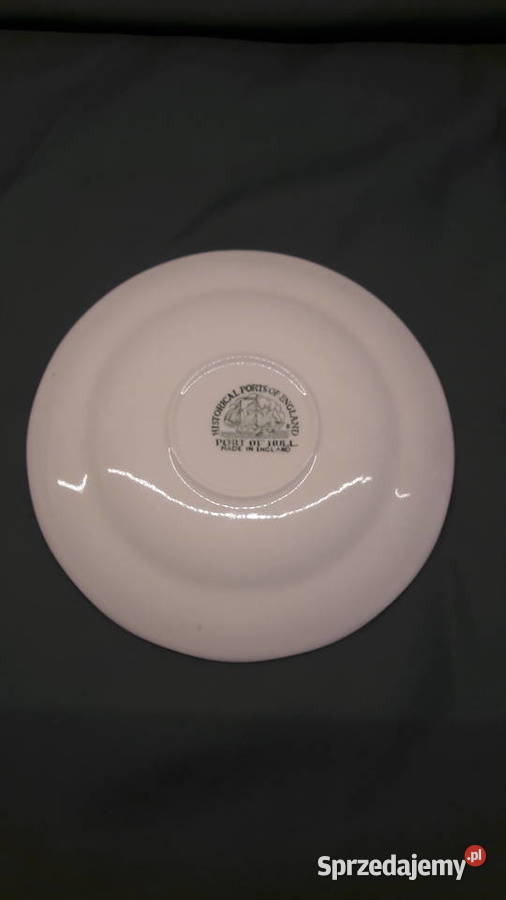 Mały talerzyk zielony Made in England Głuchołazy sprzedam