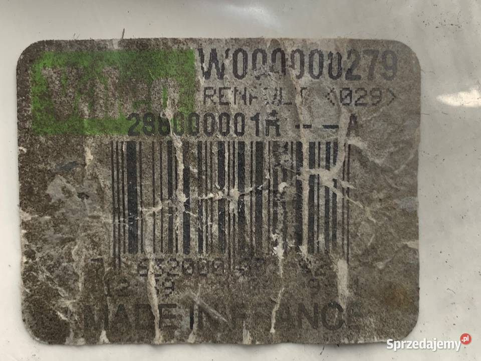 MECHANIZM WYCIERACZEK PRZÓD RENAULT MEGANE III