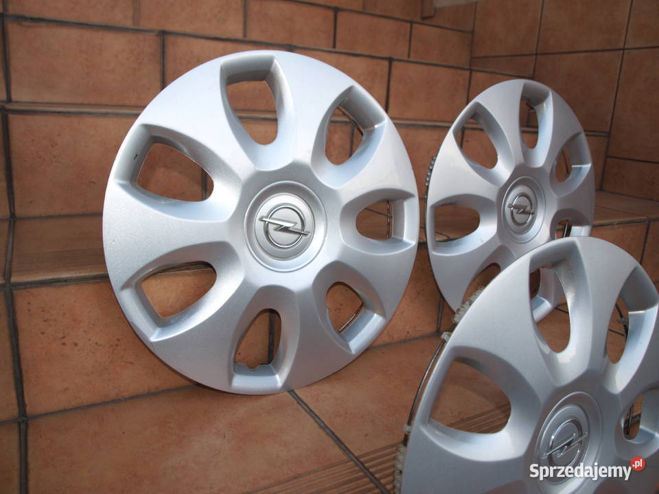 Opel kołpaki 15 oryginalne komplet 4 sztuki wielkopolskie Kalisz sprzedam