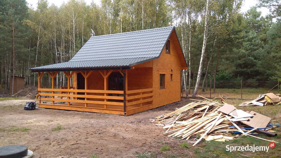 Domki drewniane letniskowe całoroczne podkarpackie Jasienica Rosielna sprzedam