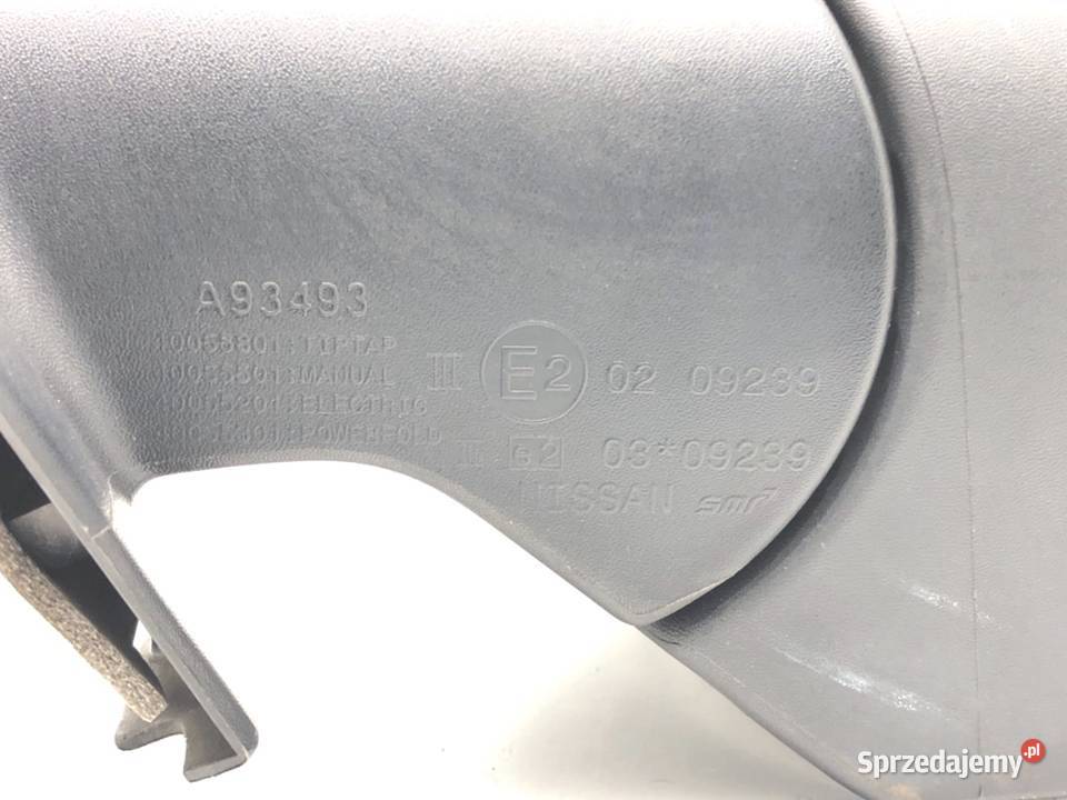 LUSTERKO LEWY NISSAN MICRA K13 Hatchback RED osobowe Lusterka zewnętrzne sprzedam