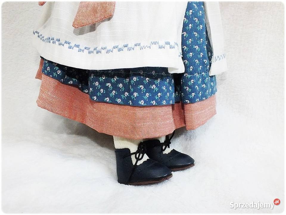 Porcelanowa stara Lalka wys44 Kolekcjonerska Żary