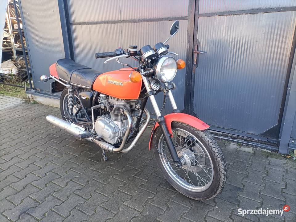 Honda CJ 250 zarejestrowana