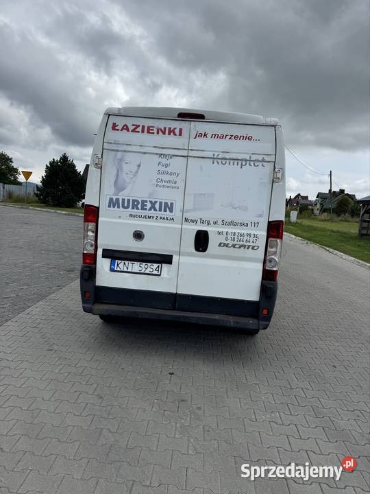 Fiat ducato 23jtd blaszka maxi L3h2