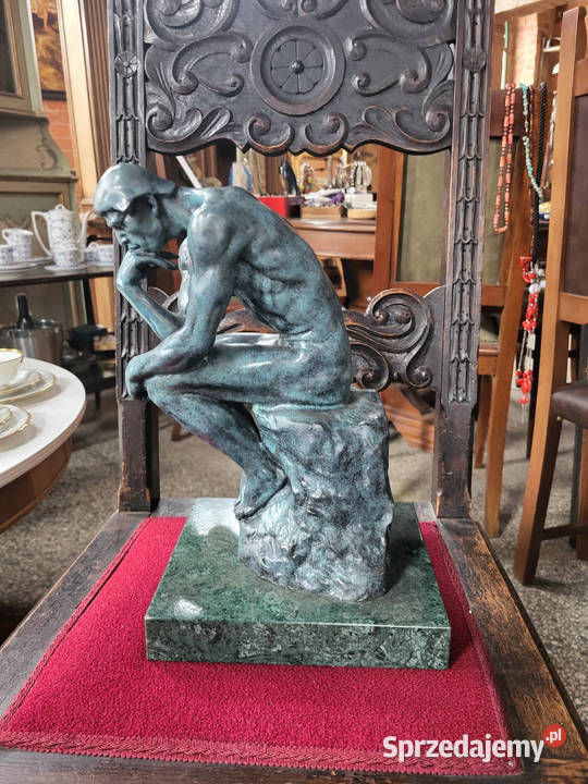 Figura myśliciela z brązu Rybnik sprzedam