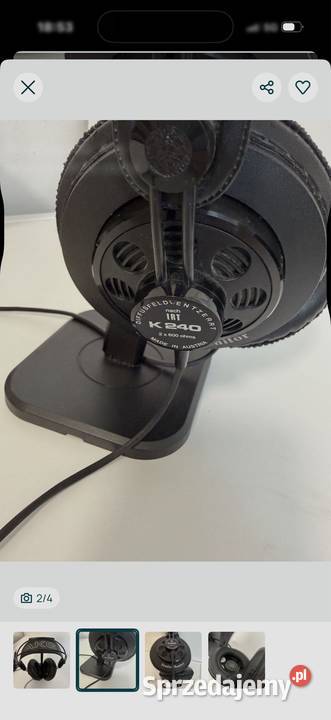 Słuchawki AKG K 240 Made in Austria Opole