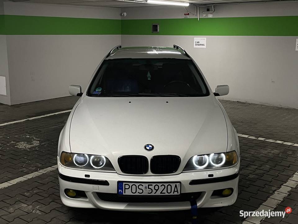BMW E39 25 benzyna M individual Technik biały Poznań